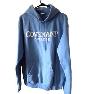 Champion Covenant College Sky Blue Sweatshirt Sweater Look Out Mountain PCA